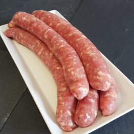 Saucisses de veau (12 pièces, 1 kg)