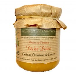 Compote pêches/poires