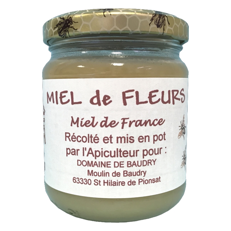 Miel crémeux toutes fleurs (250 g)