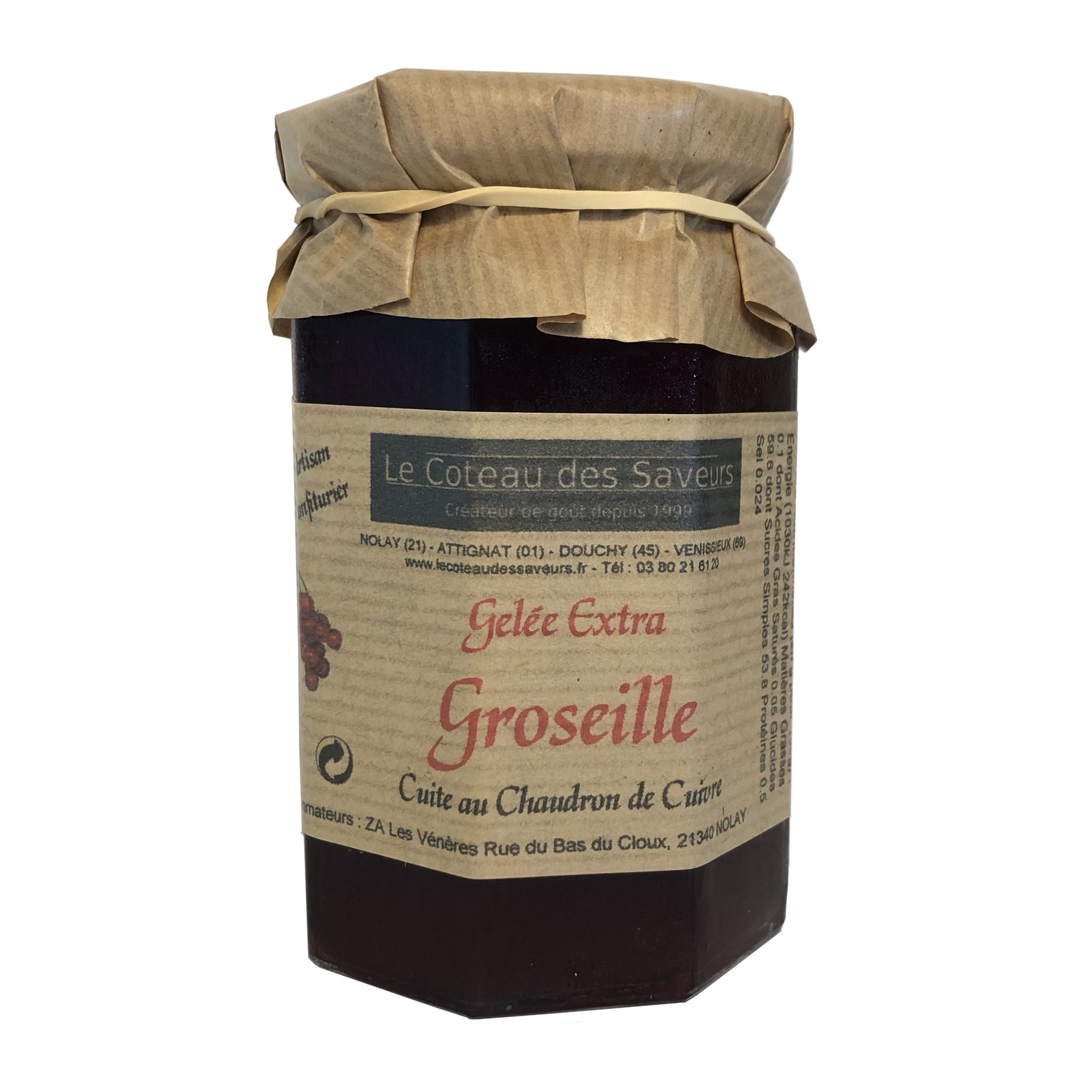 Gelée extra de groseilles (370 g)