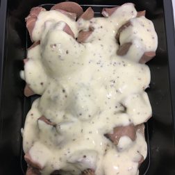Rognons de porc à la moutarde à l'ancienne