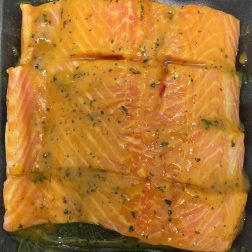PAVES DE SAUMON MARINADE AGRUMES