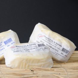 Beurre fermier cru de baratte 82 % MG - 250 g